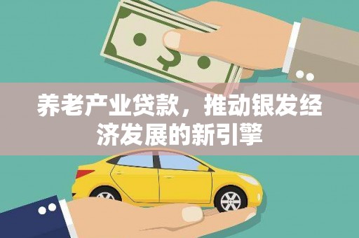随县养老产业贷款，推动银发经济发展的新引擎