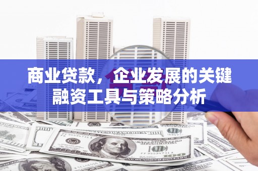 随县商业贷款，企业发展的关键融资工具与策略分析
