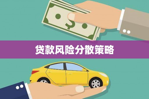 随县贷款风险分散策略