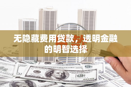 随县无隐藏费用贷款，透明金融的明智选择