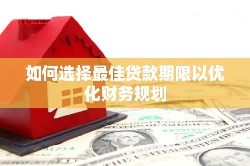 随县如何选择最佳贷款期限以优化财务规划