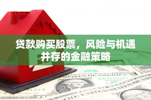 随县贷款购买股票，风险与机遇并存的金融策略